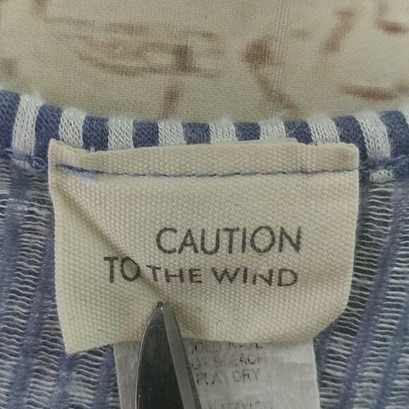 Caution To The Wind Striped Maxi Dress Size L - Picture 4 of 5